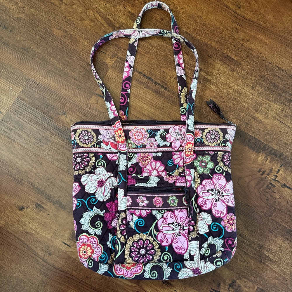 Vera Bradley Floral Patterned Tote